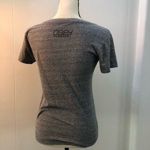 Obey Tops - Obey Prison Guitar Doors Tee - Small Obey Tops - Obey Prison Guitar Doors Tee - Small